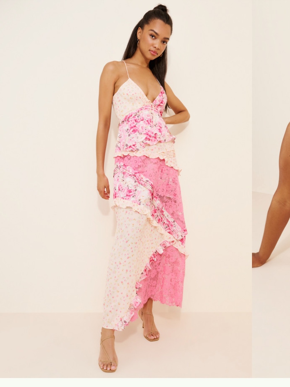 For Love and Lemons Rosalyn Maxi Dress